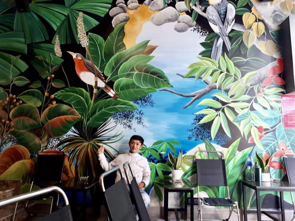 Top 50 mẫu tranh tường quán cafe đẹp nhất