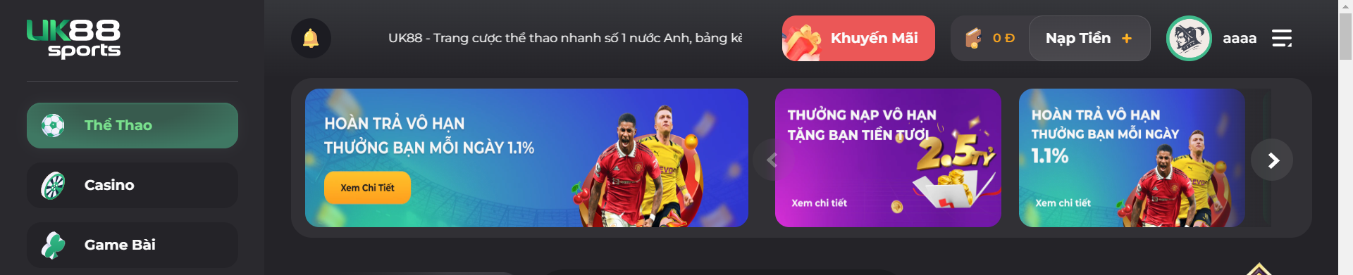 Nhà cái uy tín UK88