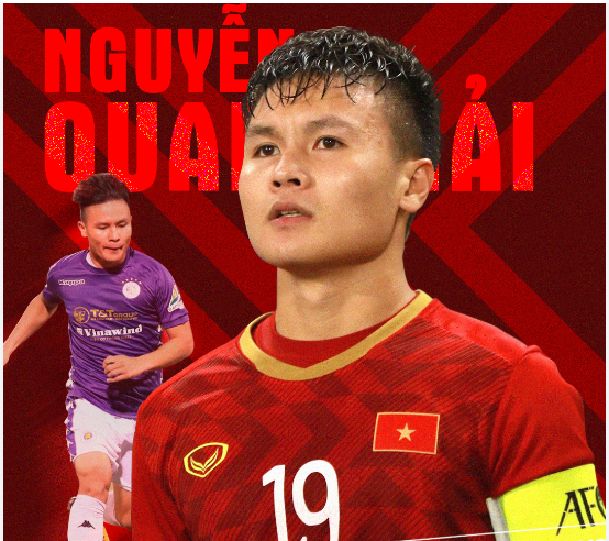 trường hợp có thể không ra sân là Nguyễn Quang Hải