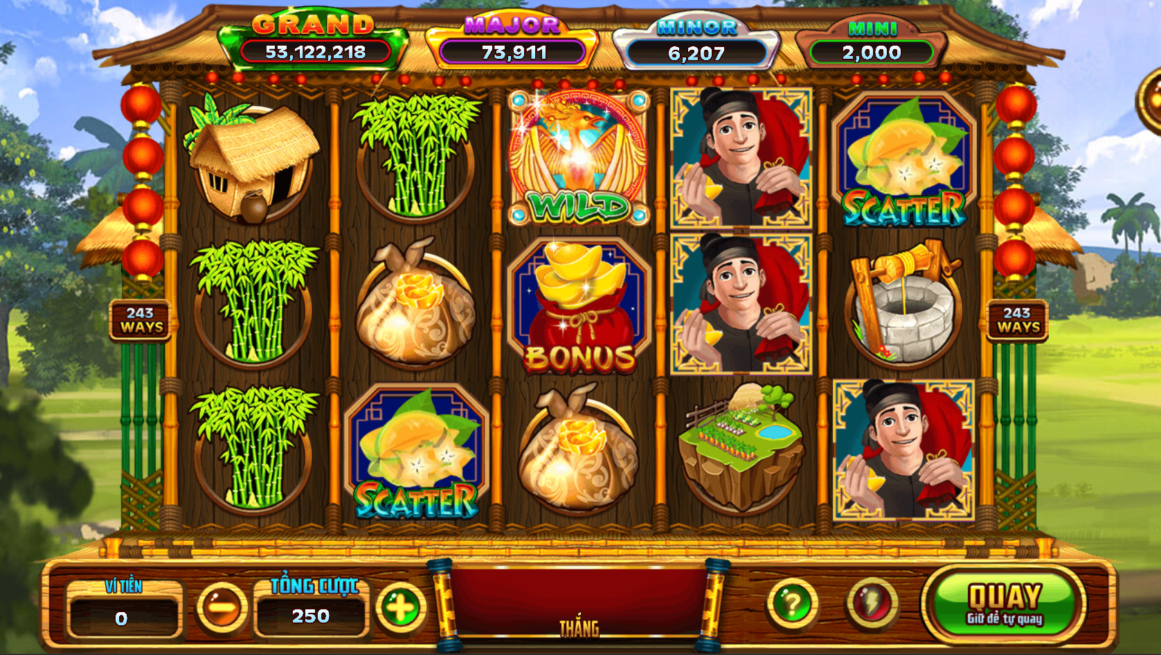 Các thao tác chơi game Ăn khế trả vàng UK88