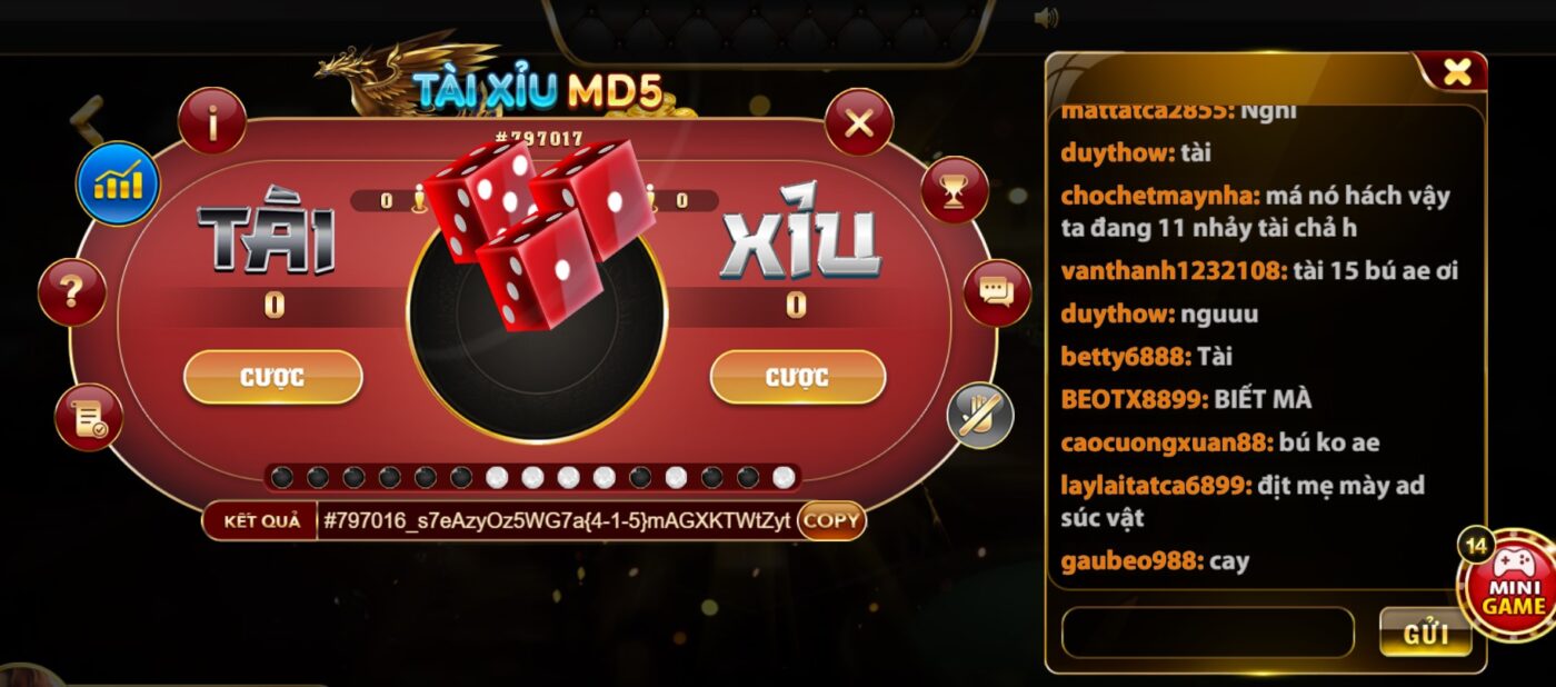 Tài xỉu MD5 của link vao UK88 là gì?