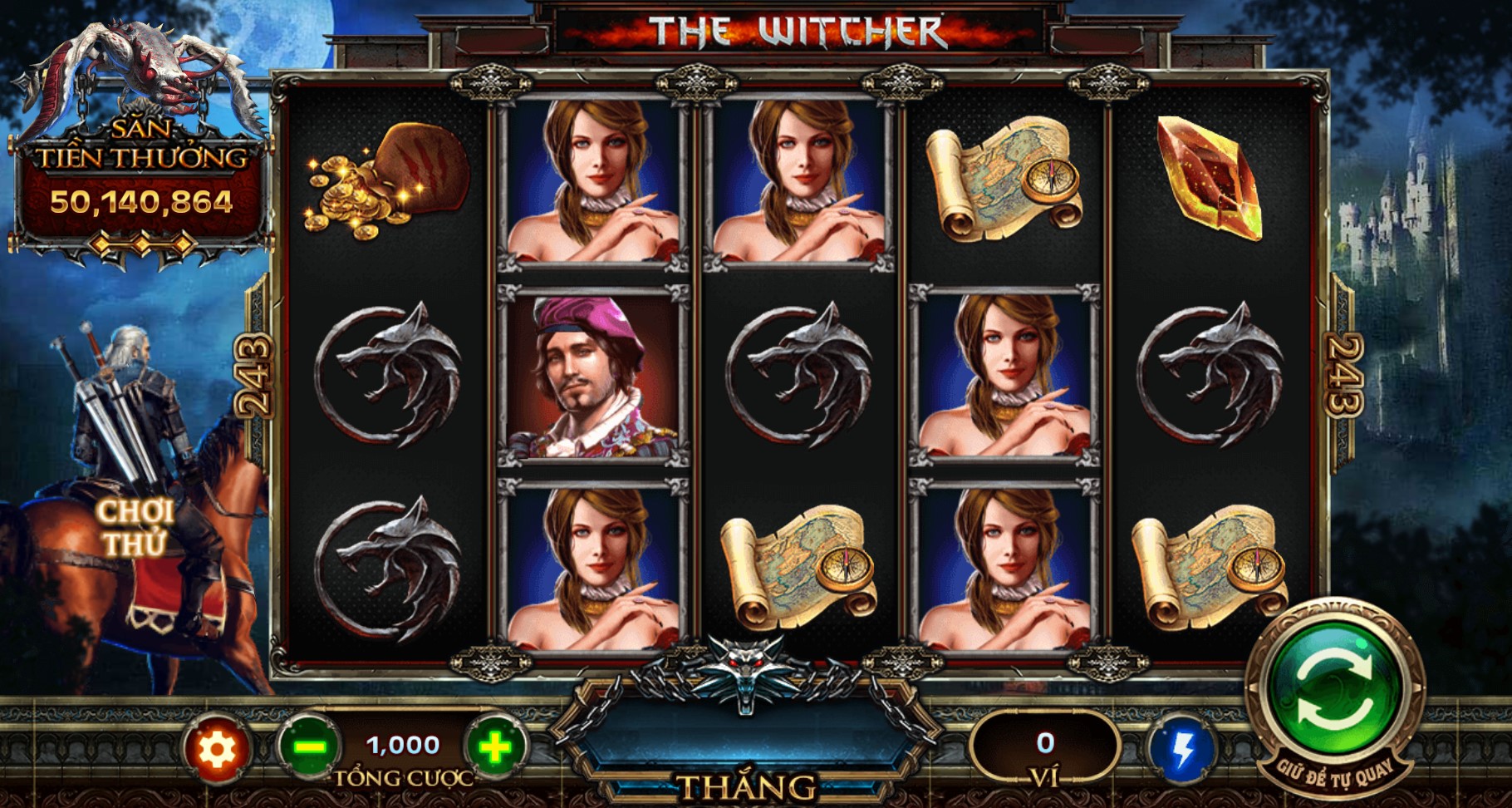 Giao diện game nổ hũ cực hay tại nhà cái UK88