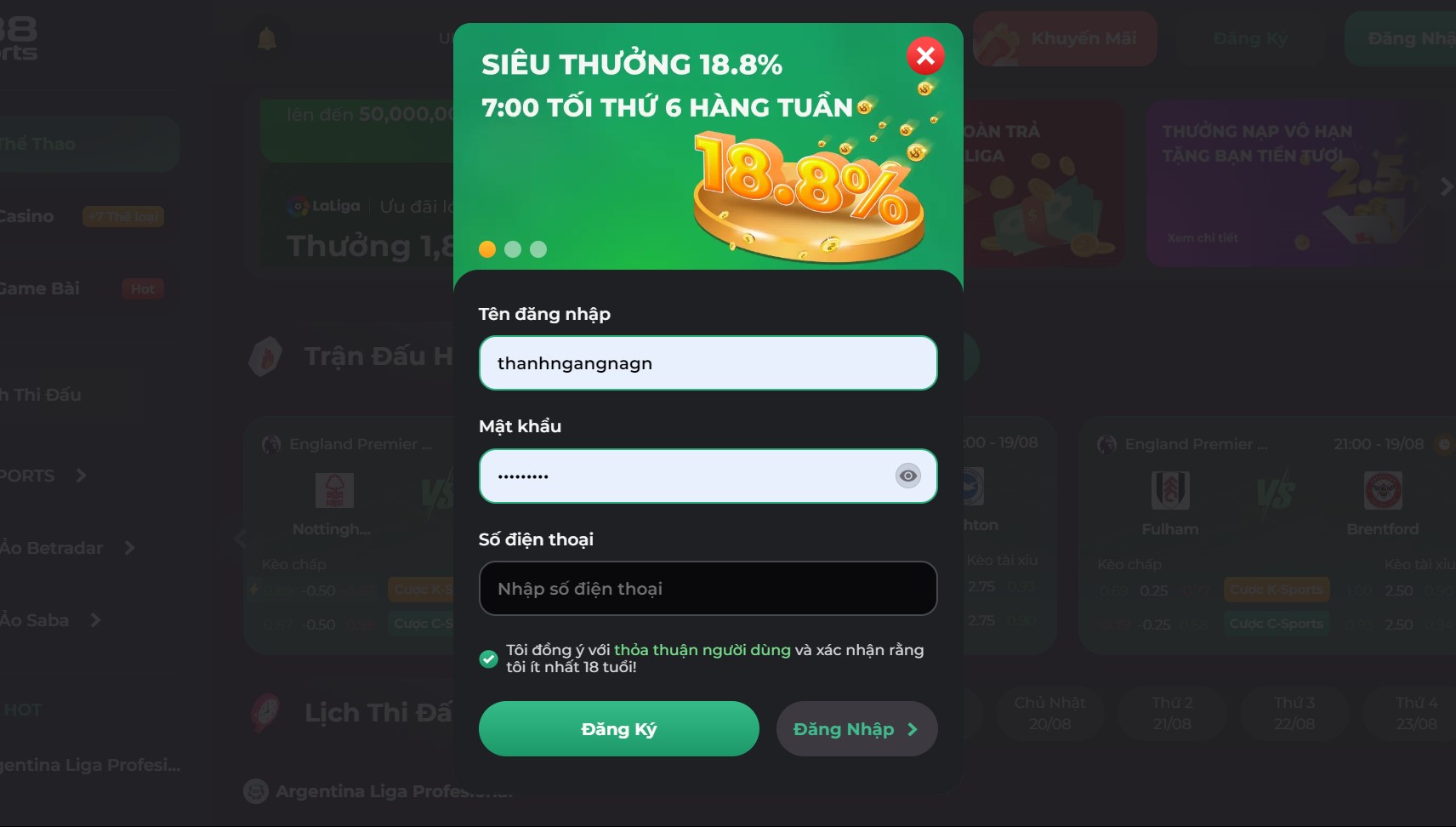 Hướng dẫn anh em cách thức tham gia khuyến mãi tại link vao UK88 