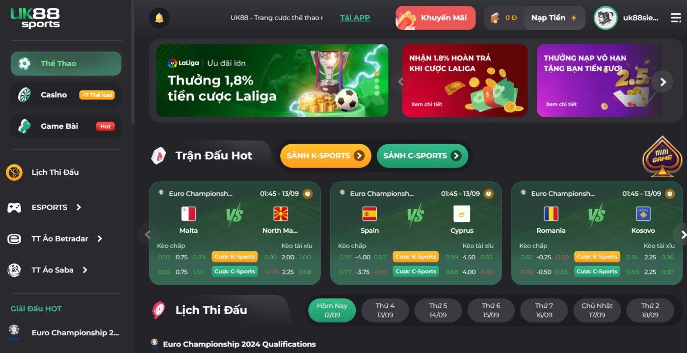 Hướng dẫn người chơi đăng ký tham gia khuyến mãi nha cai UK88
