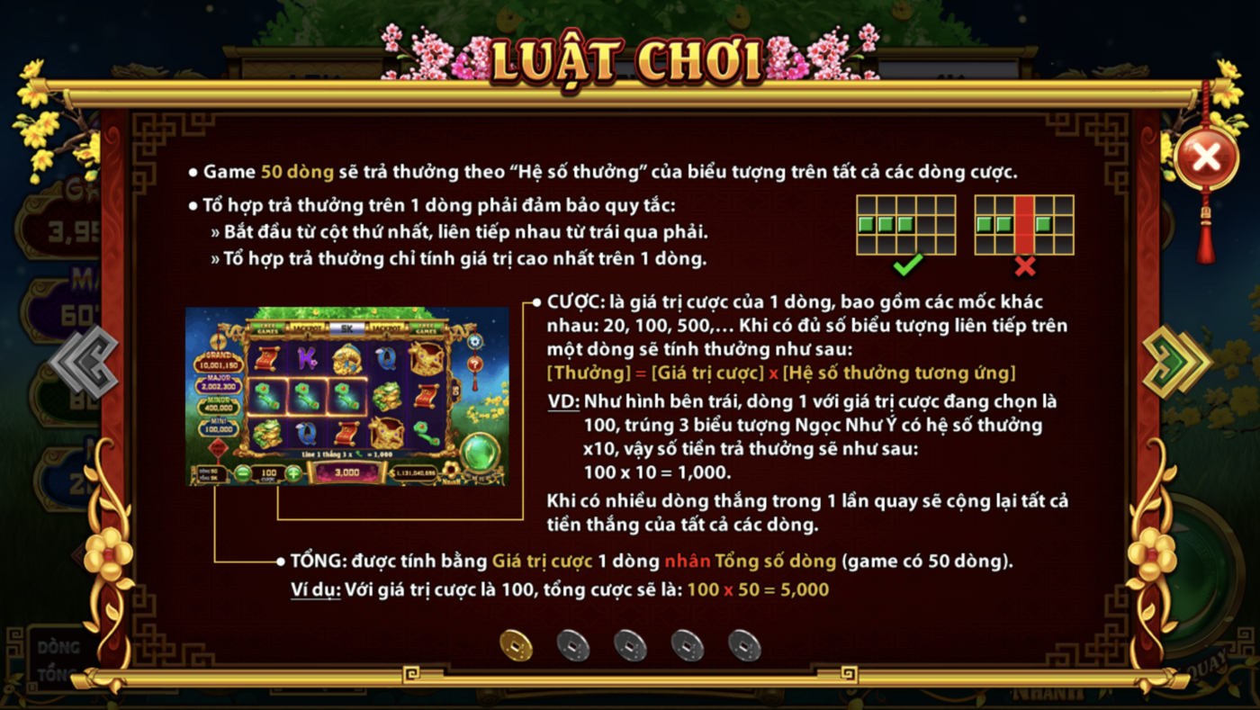 Luật chơi của Cung hỷ phát tài tại link vao UK88